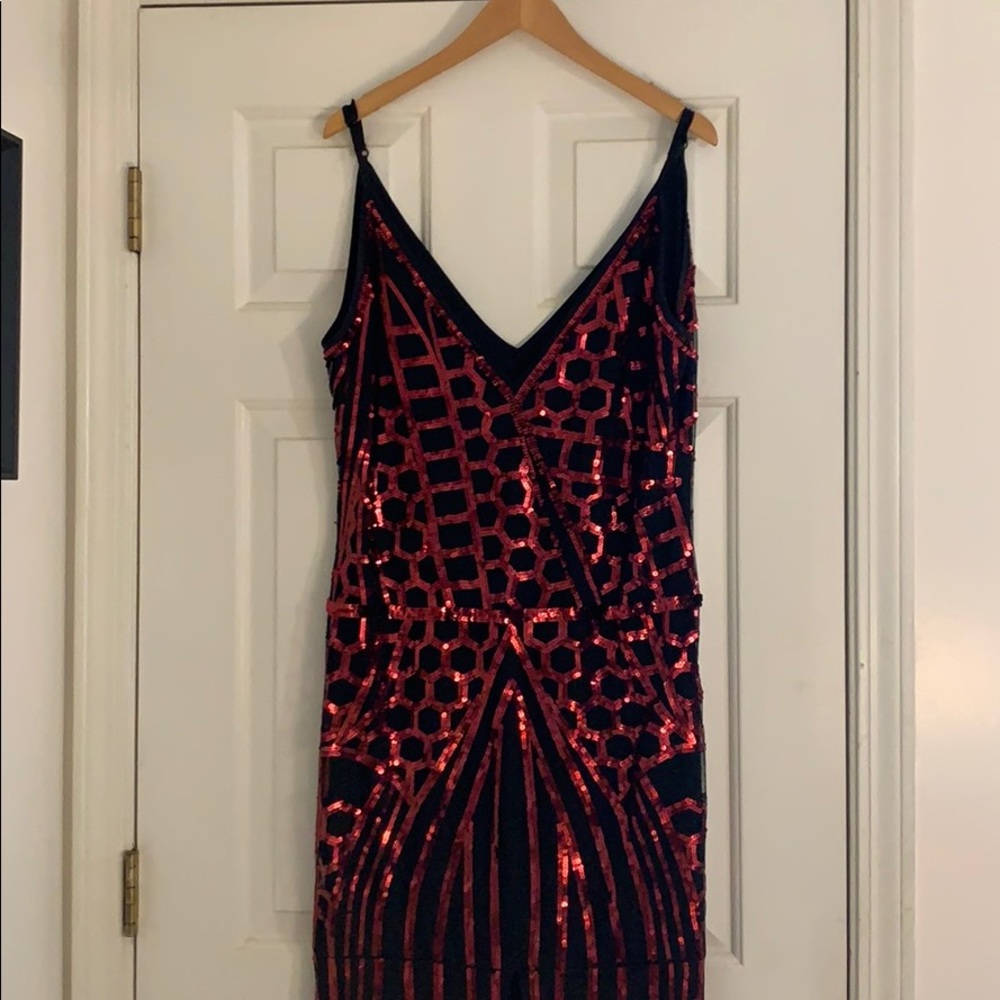 Full length Formal sequence gown